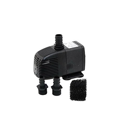 Jebao WP-3000F Submersible, Hydroponics, Aquaponics, Fountain Pump 790gph, 70-watt