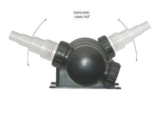 Jebao PU-55 Pond and Aquarium Clarifier, 55-watt, Black - view 2