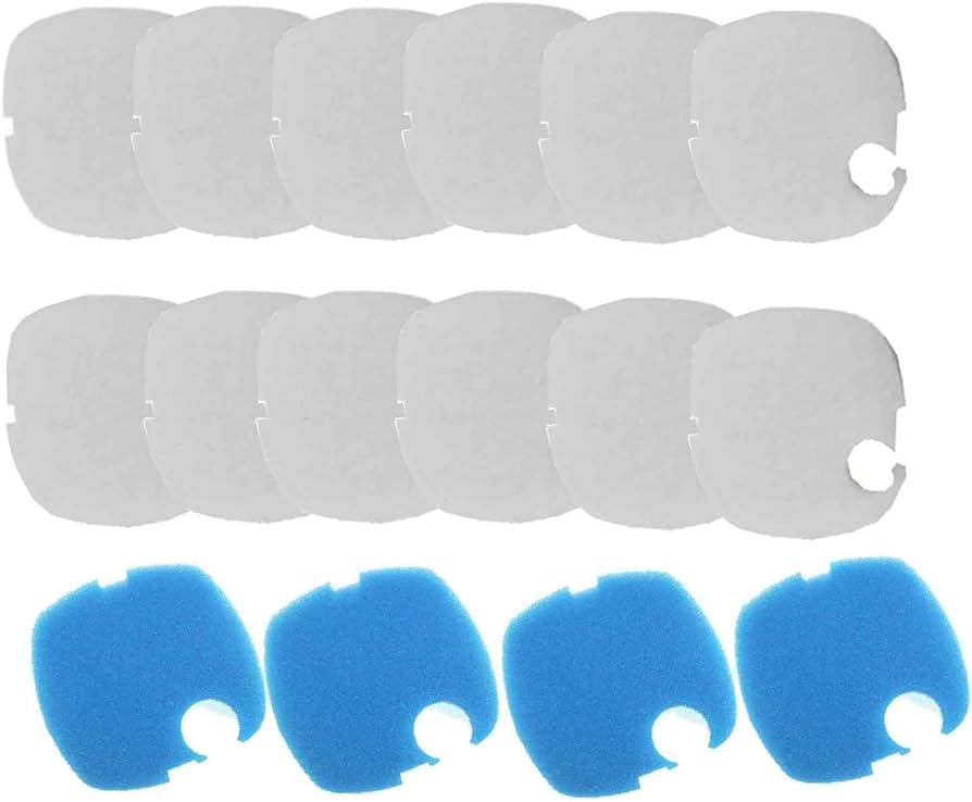 16PCS Aquarium Replacement Filter Pads for SUNSUN GRECH HW-303B HW403B HW703B