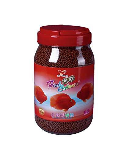 Fish Colour Color Enhancing Red Parrot & Cichlid Fish Feed Food, 688-gram