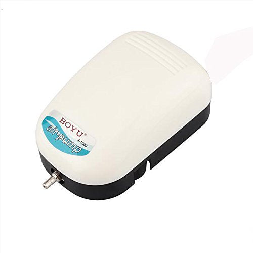 BOYU S1000 Aquatic Air Pump S1000 with 5ft Airline Tubing