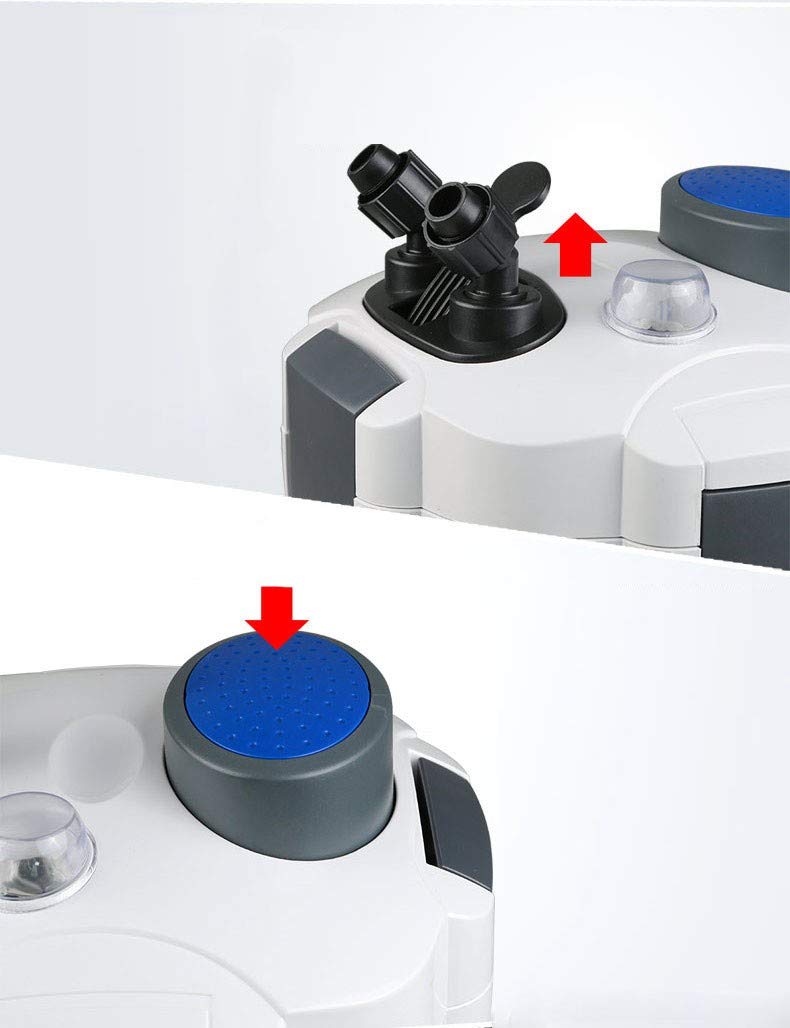 SunSun Hw303B 370GPH Pro Canister Filter Kit with 9-watt UV Sterilizer - view 4