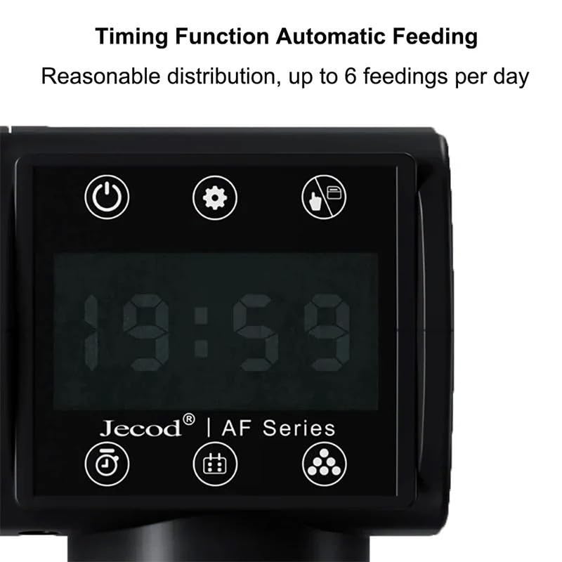 Jebao Automatic Fish Feeder for Aquarium, Battery-Operated - view 9