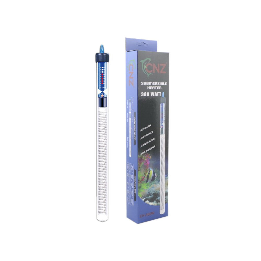 CNZ EH-300W 300W Aquarium Glass Submersible Heater, 2-pack - view 2