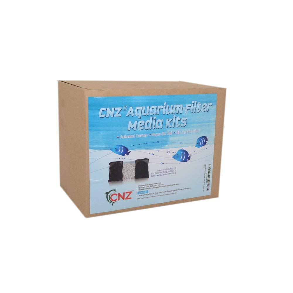 CNZ Aquarium Filter Media Kits, Triple Pack - view 2