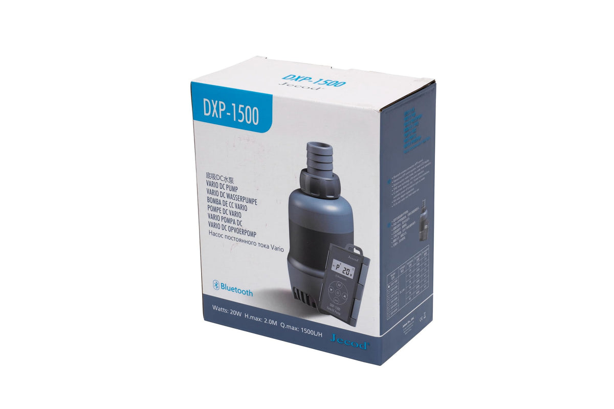 JECOD DXP-1500 Bluetooth Submersible Vario DC Pump, 396GPH