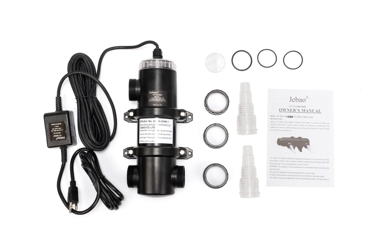 Jebao PU-13 Pond and Aquarium Clarifier, 13-watt - view 6