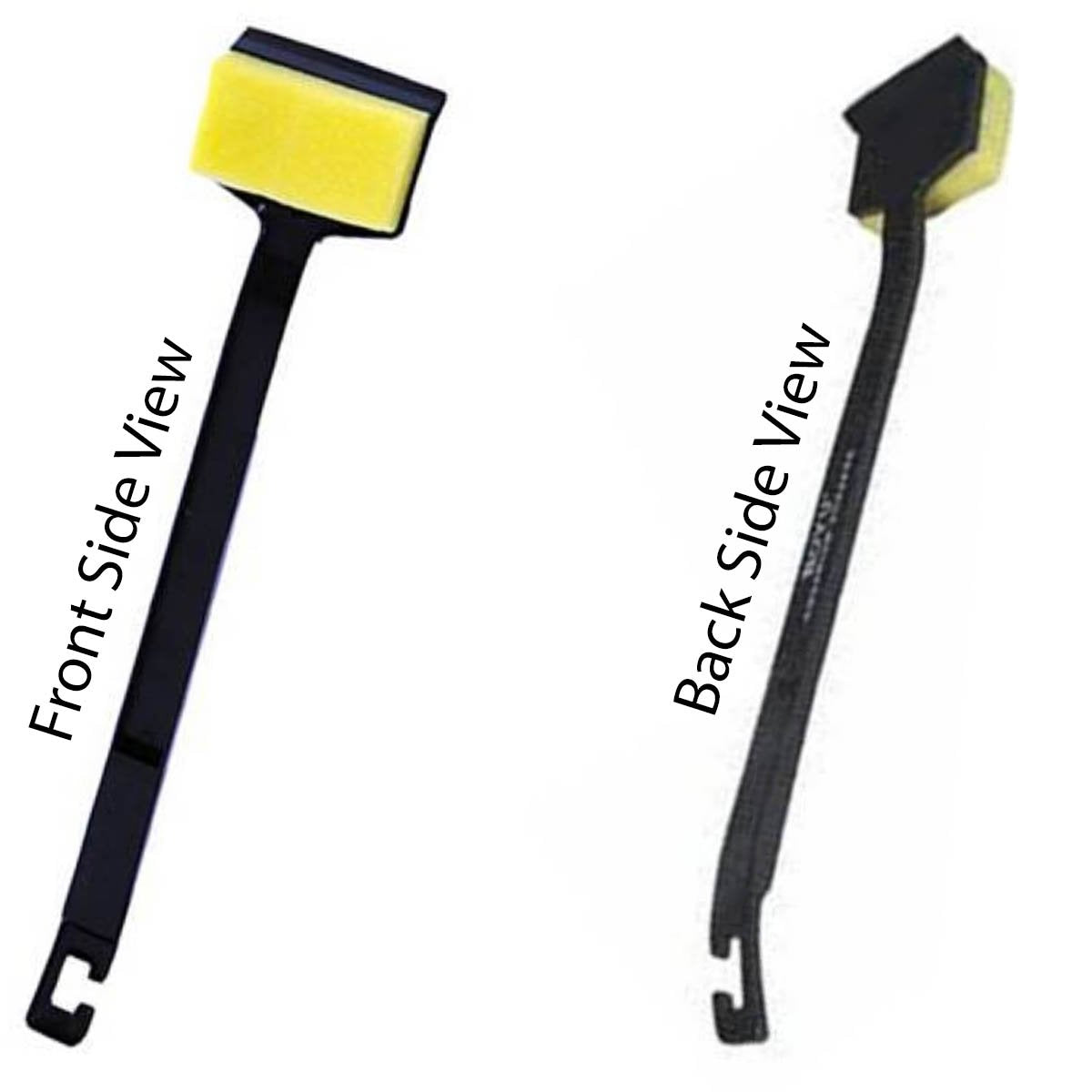 BOYU AS-102 18" Long Aquarium Scraper Fish Tank Cleaning Brush Yellow - view 2