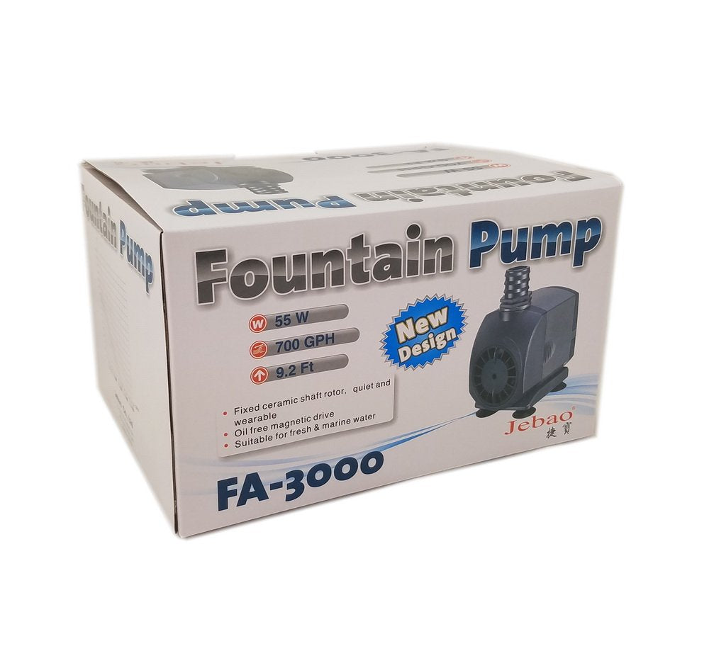 Jebao Submersible Fountain Pump for Hydroponics, Aquaponics, Waterfall, Fish Pond - view 17