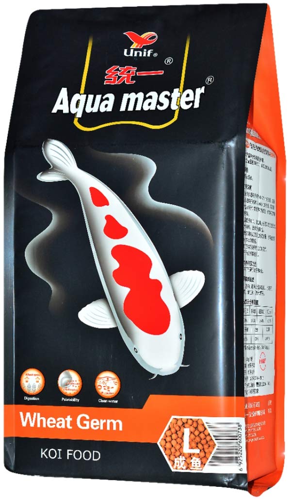 Wheat Germ Fish Food, 11-Pound/Bag, Large- Aqua Master