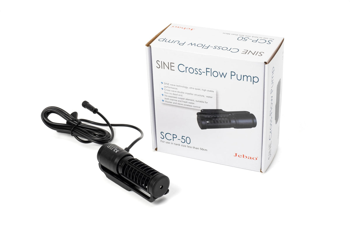 Jebao SCP-50 Sine Cross-Flow Aquarium Wavemaker, 396-1320 GPH
