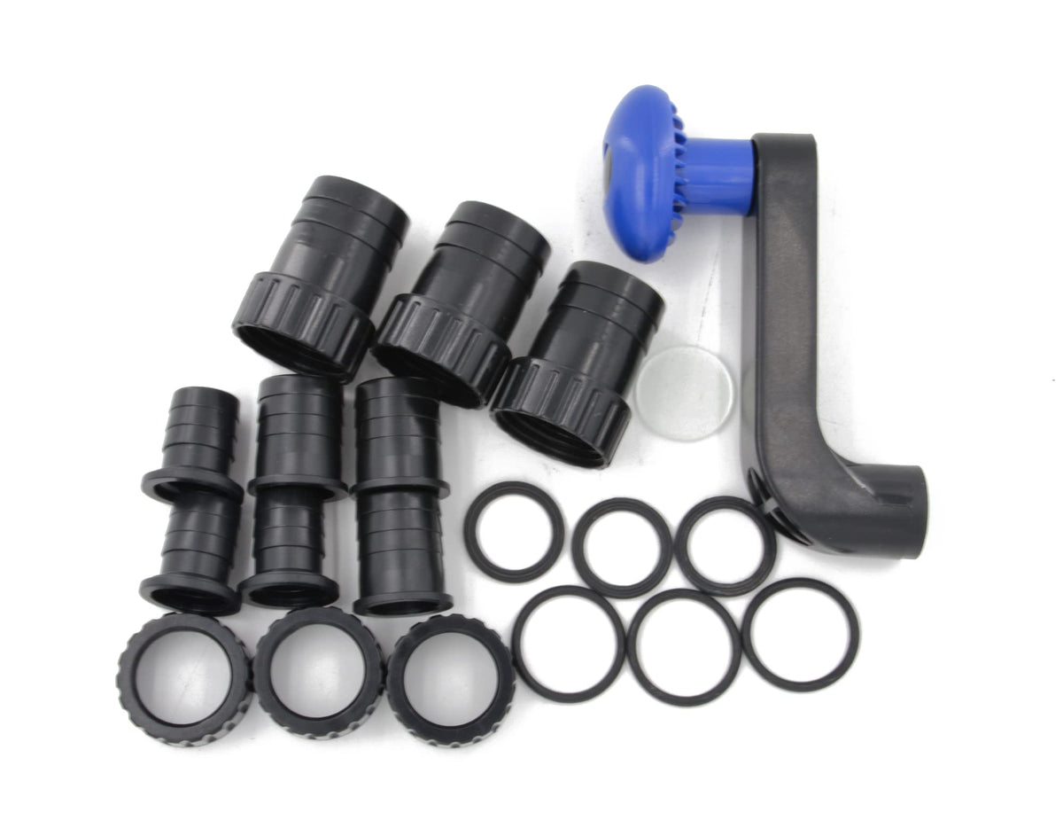 Replacement CNZ CPF-2500 Pond Filter Hose Adapter Kits, SUNSUN