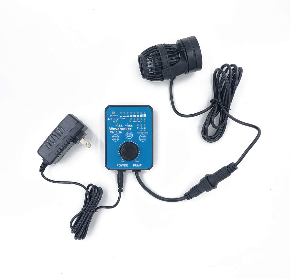 Jebao PP-4 Wavemaker with Controller, 530–1,000 GPH