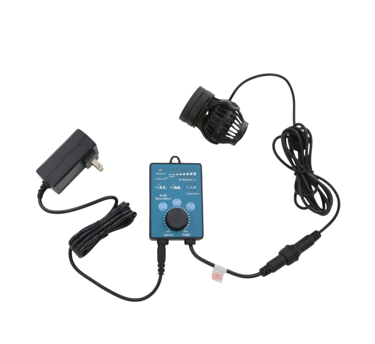 Jebao OW-10 Aquarium Wavemaker, 132-1,056 GPH