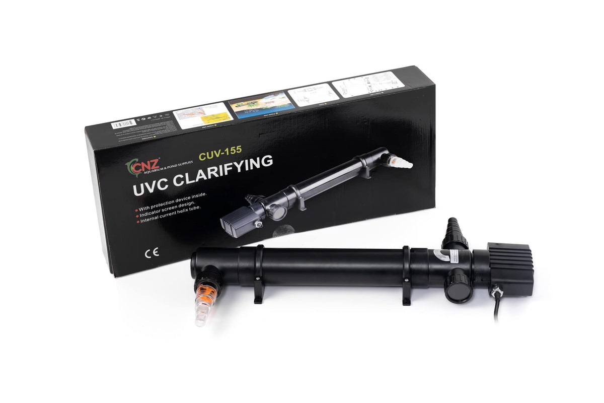 CNZ CUV-155 Clarifier for Pond and Aquarium, 55-watt