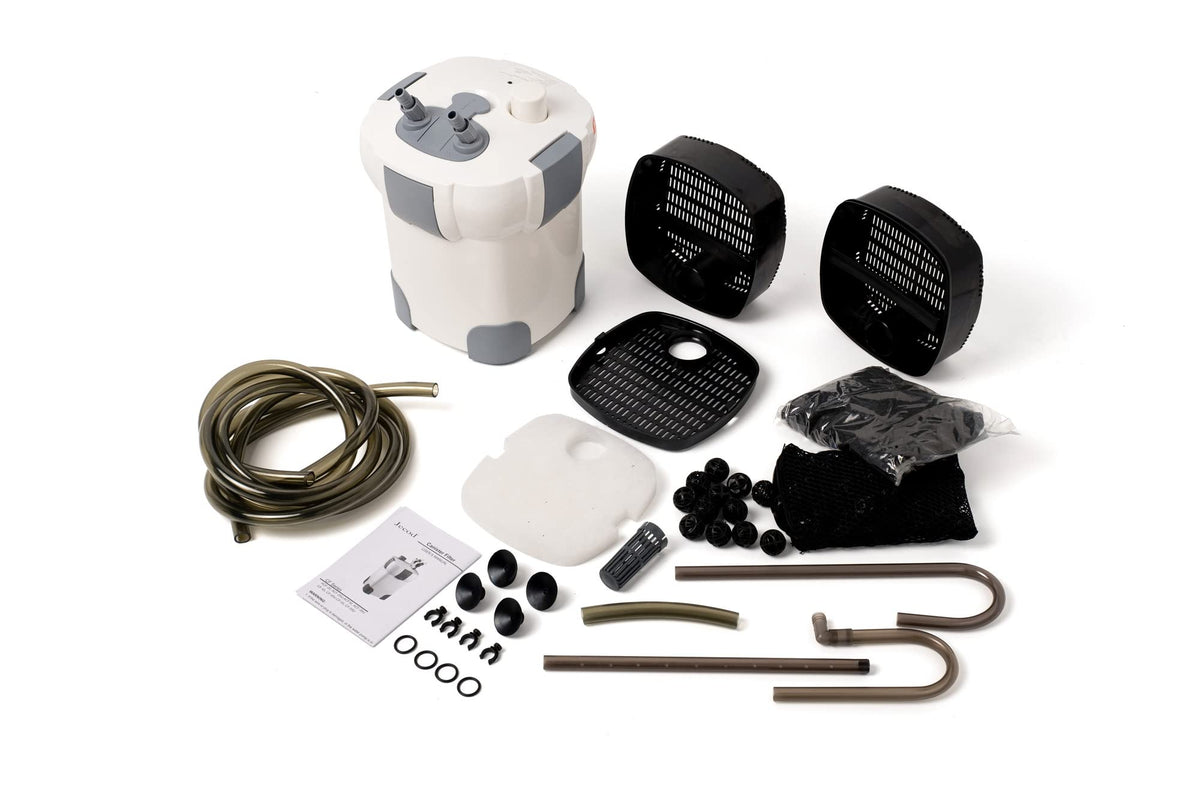 Jebao Canister External Aquarium Filter with Filtration Media - view 23