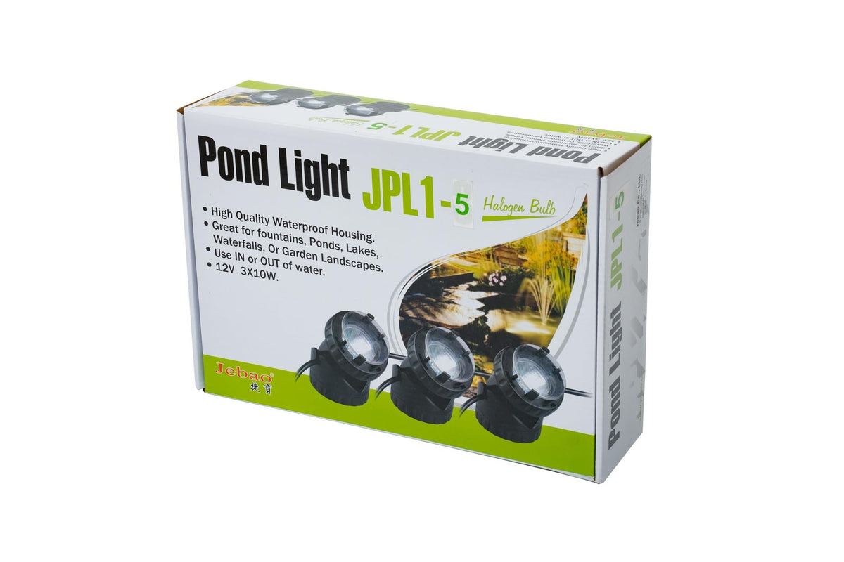 Jebao JPL1-5 Submersible Halogen Pond Light Kits, Set of 5 - view 8