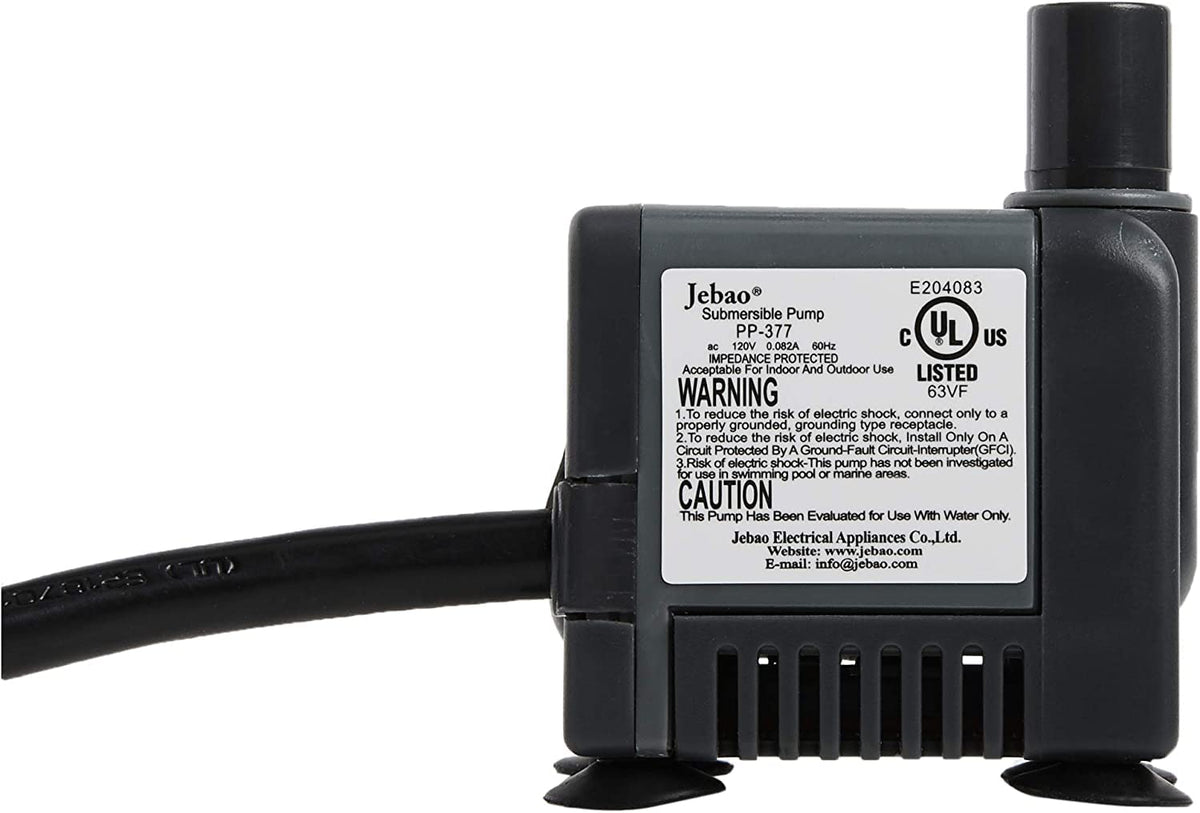 Jebao Jecod PP-300LV Submersible Fountain Pond Pump 40gph - view 2