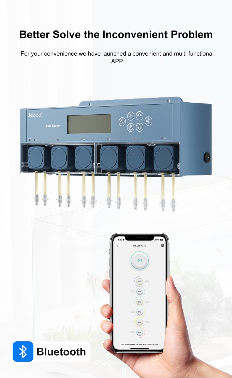 Jecod Jebao Doser 5.6 Bluetooth 6-Channel Auto Dosing Pump - view 7