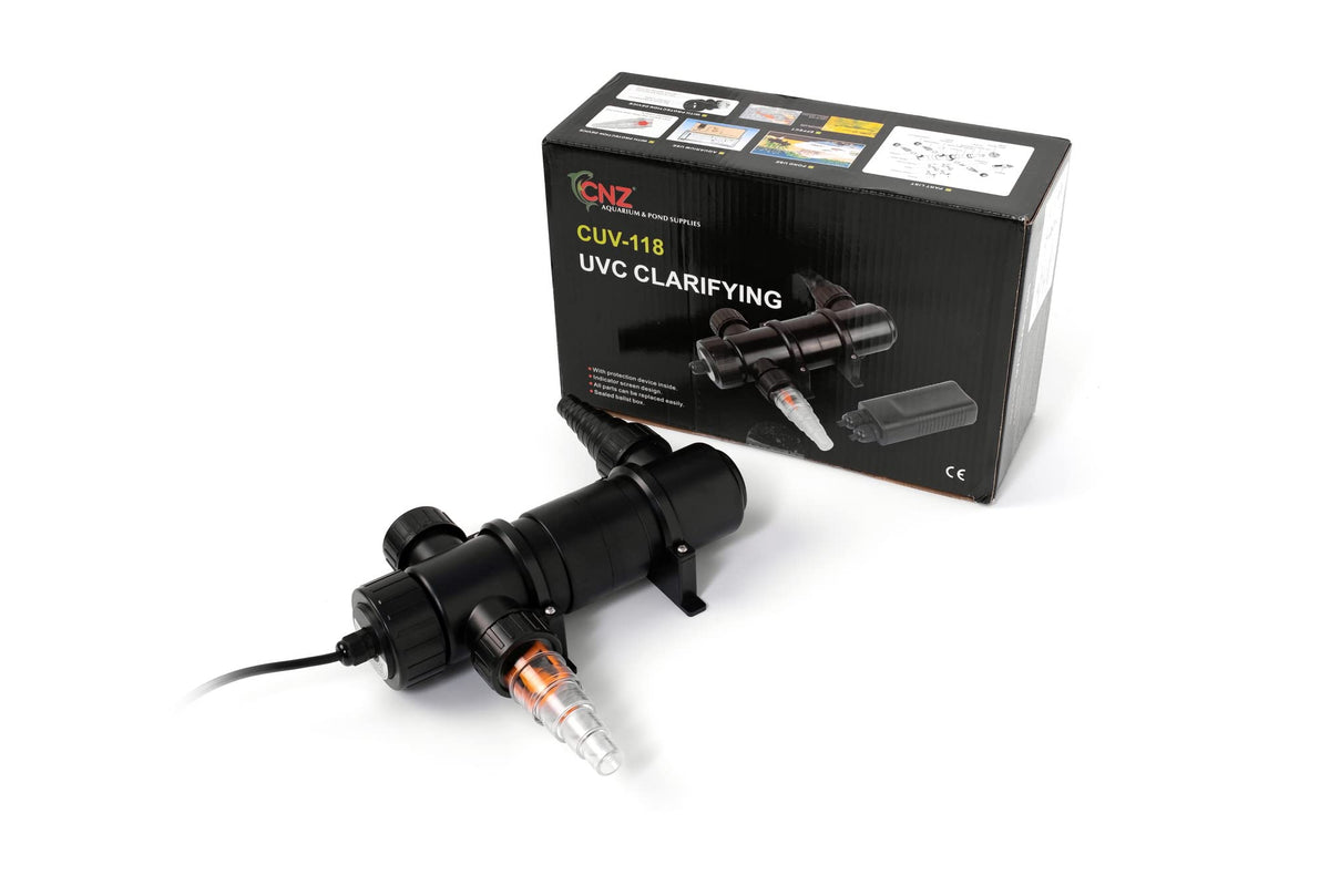 CNZ CUV-118 Clarifier for Pond and Aquarium, 18-watt