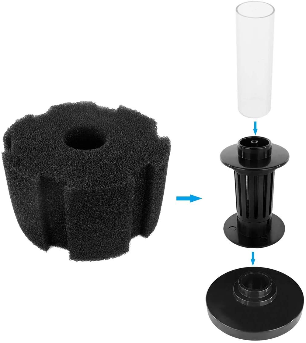 XINYOU XY-280 Aquarium FIsh Tank Bio-Sponge Filter, Black - view 2