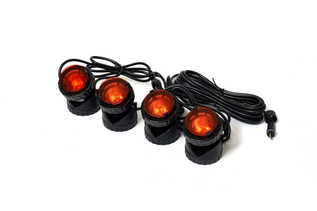 Jebao Submersible Halogen Pond Light Kit, 4-Pack - view 2