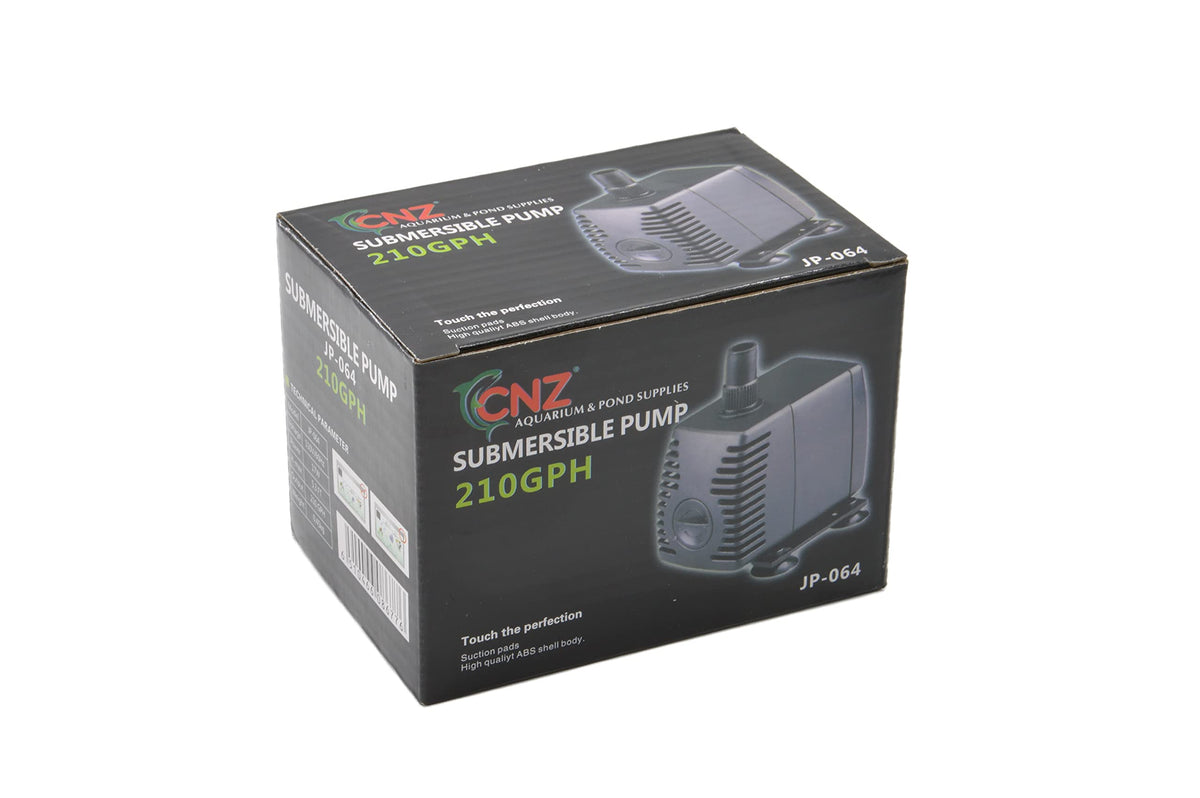CNZ JP-064 210gph Submersible Pump for Aquarium Small Fountain Hydroponic - view 3