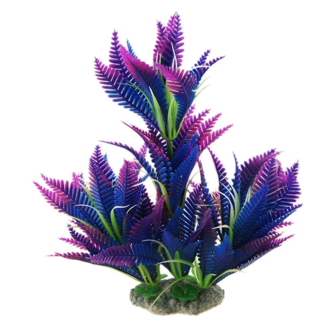 CNZ Aquarium Decor Fish Tank Ornament Artificial Plastic Plant 10-inch