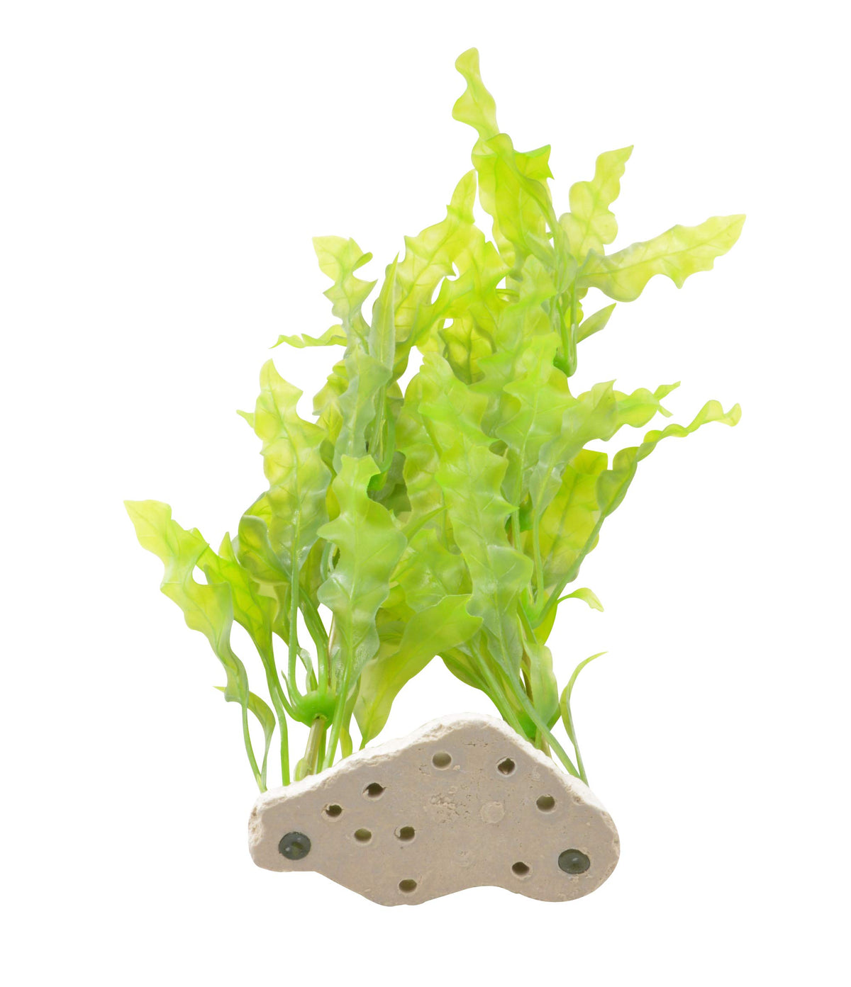 CNZ Aquarium Decor Artificial Plastic Plant, 17.5-inch Java Fern, 2-pack - view 4