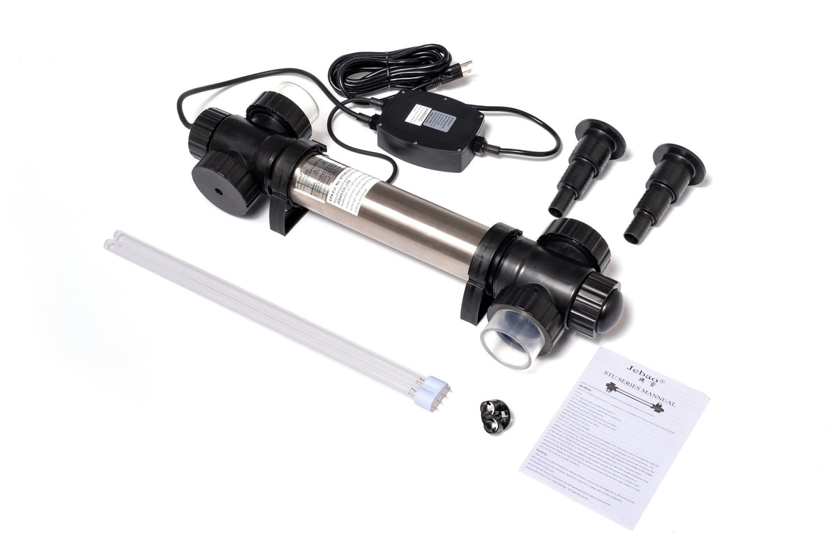 Jebao STU-55 Stainless Steel Pond and Aquarium Clarifier, 55-watt - view 6