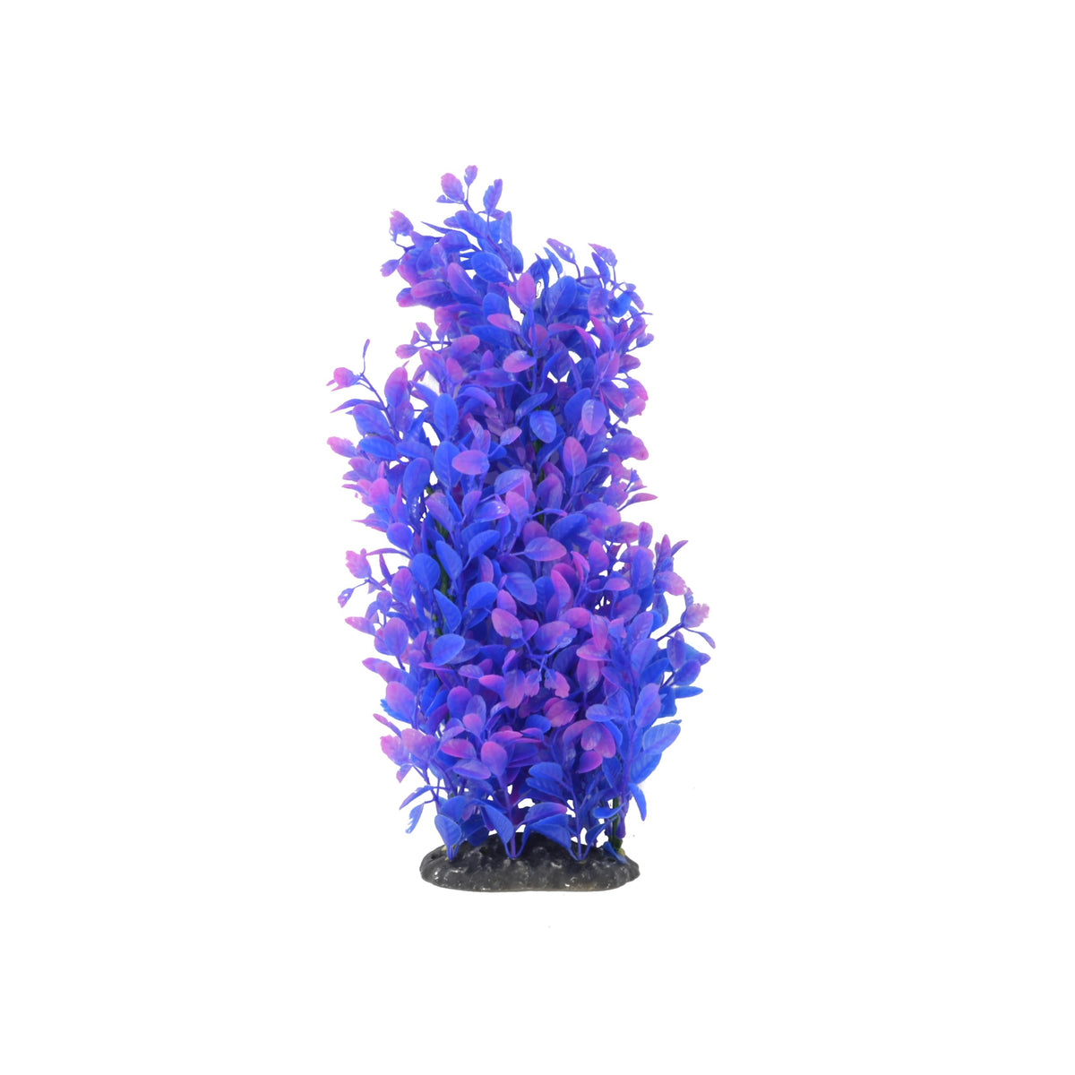 CNZ 14.5-Inch Artificial Aquarium Plant, Purple & Blue
