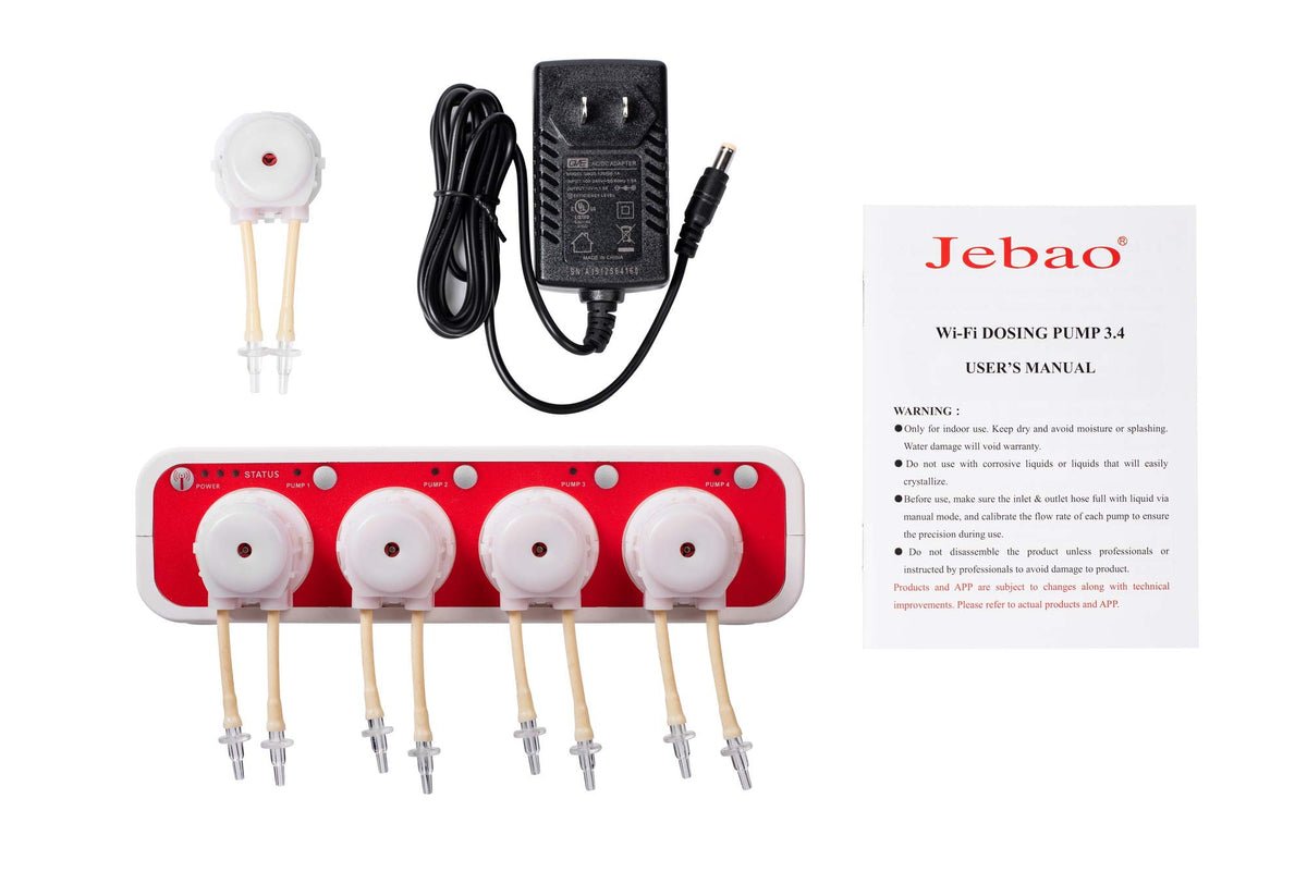 Jebao Doser 3.4 WiFi 4-Channel Auto Dosing Pump, White - view 5