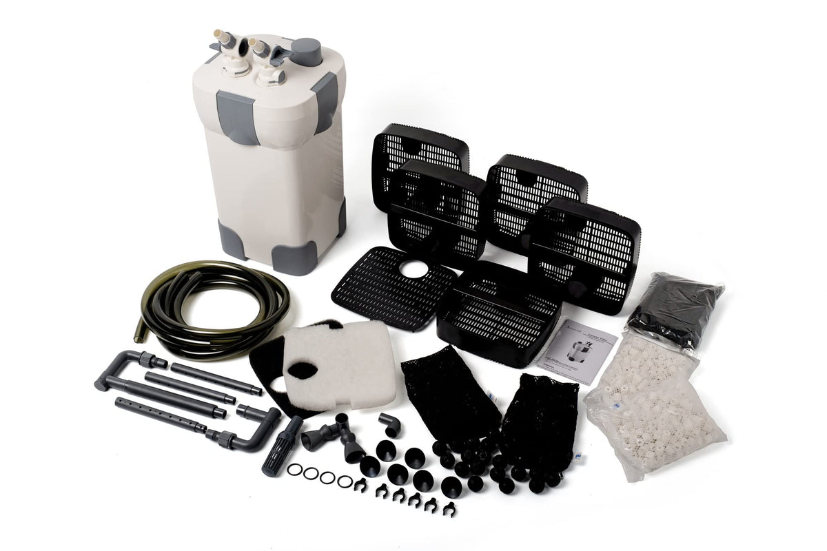 Jebao Canister External Aquarium Filter with Filtration Media - view 44