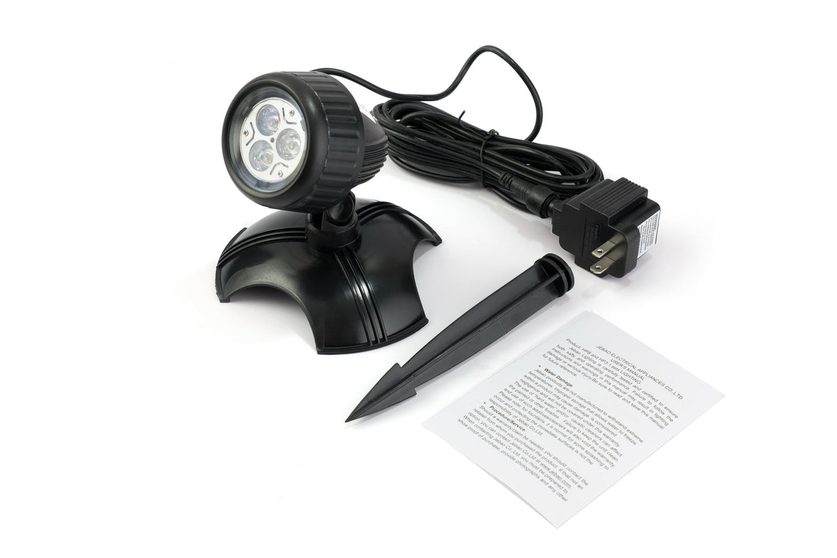 JEBAO HP3-1 Submersible LED Spot Light, 3w, Warm White - view 8