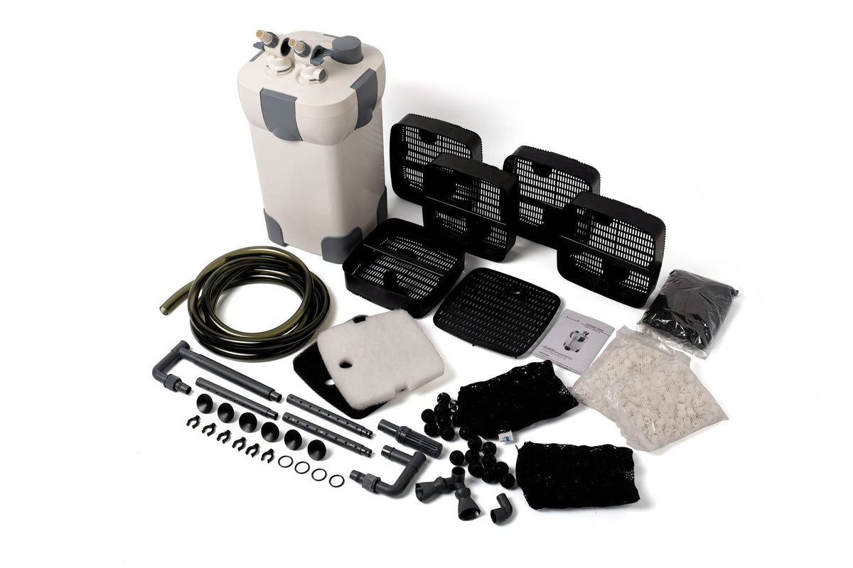 Jebao Canister External Aquarium Filter with Filtration Media - view 16