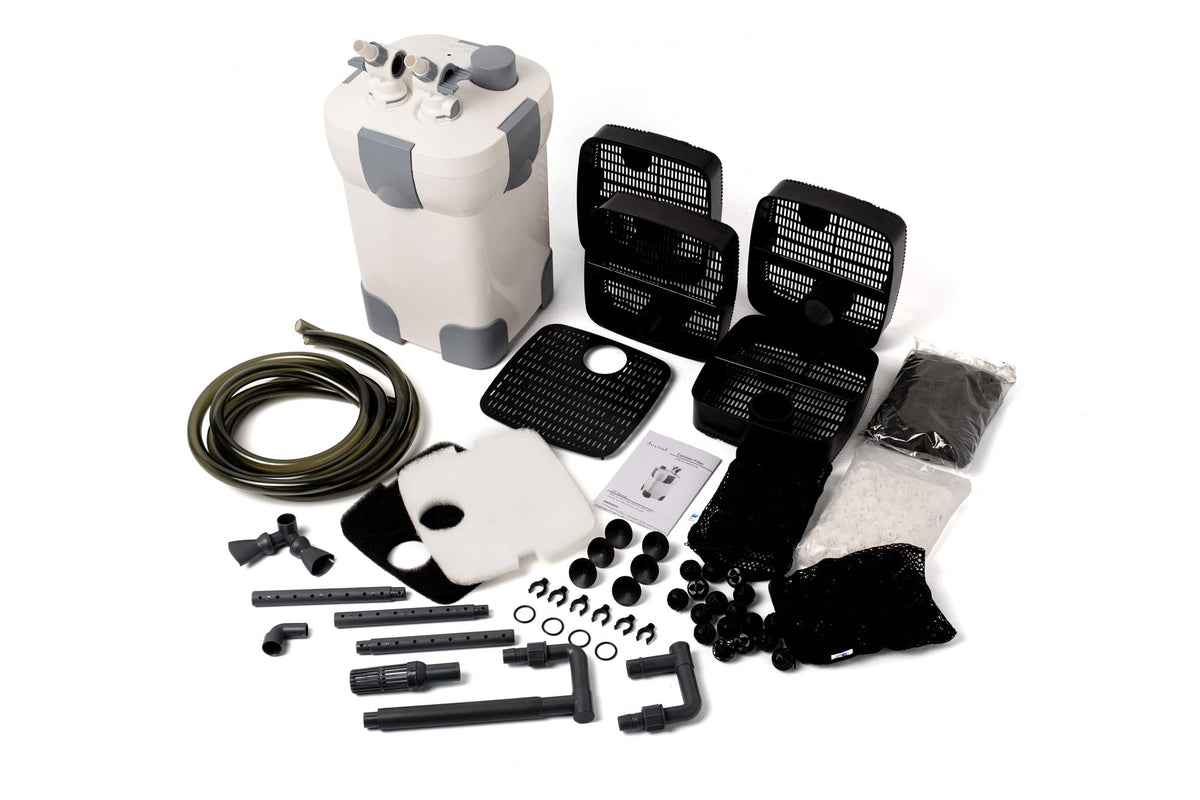 Jebao Canister External Aquarium Filter with Filtration Media - view 39