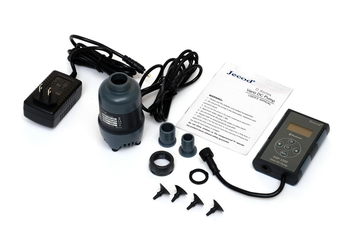 JECOD DXP-1500 Bluetooth Submersible Vario DC Pump, 396GPH - view 6