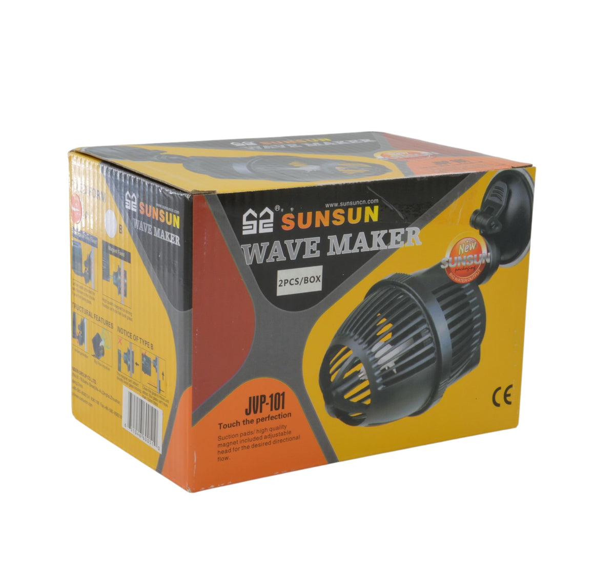 SUNSUN JVP-101 Submersible Circulation Powerhead Pump, 2-Pack - view 7