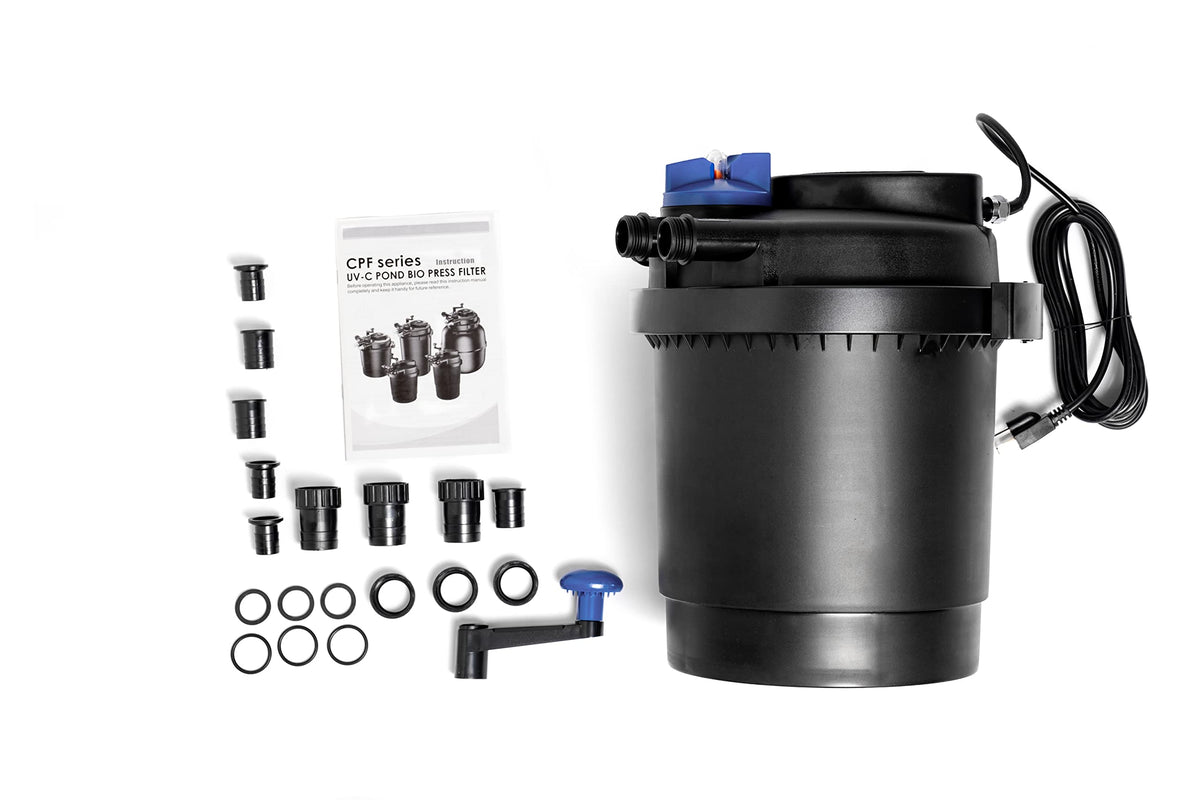 CNZ CPF-2500 Bio Pressure Pond Filter with 13w Clarifier - view 6