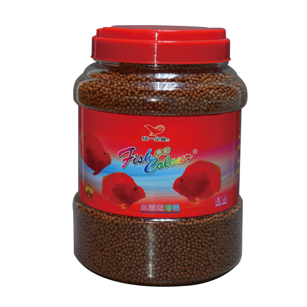 Fish Colour Color Enhancing Red Parrot & Cichlid Fish Feed Food Large 1088-gram