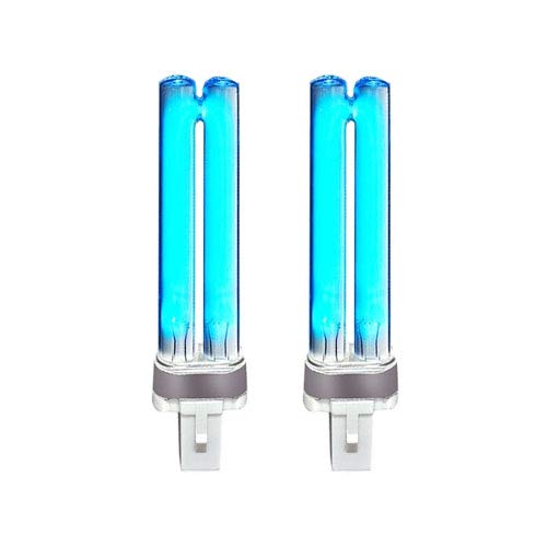 CNZ 9W UVC Replacement Bulb G23 Base, 2-Pack