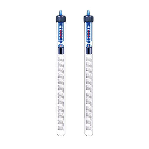 CNZ EH-300W 300W Aquarium Glass Submersible Heater, 2-pack