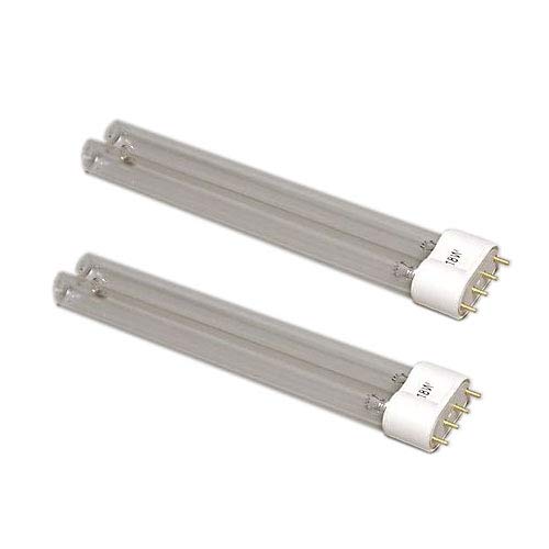 CNZ 18-watt Germicidal UV-C Replacement Bulb, 2G11 Base (2-pack)