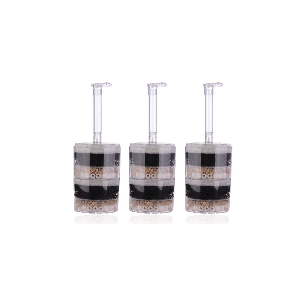 CNZ XY-2010 Corner Filter Air Driven Bio Sponge 11-inch, 3-pack
