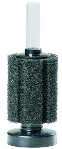 Bio Fish Aquarium Mini Cylinder Soft Sponge Water Filter, Black
