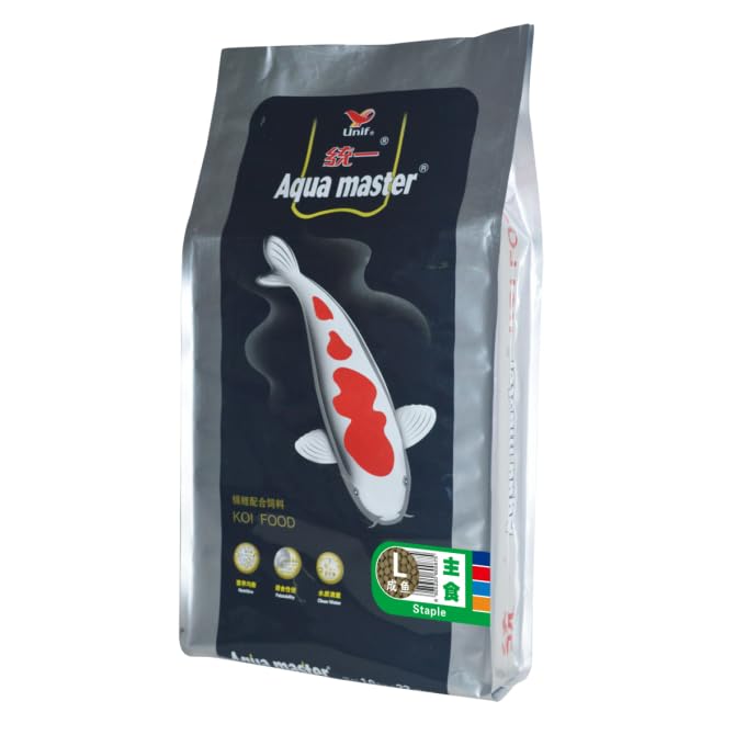 Aqua Master Staple Fish Food, 22-Pound/Bag, Large