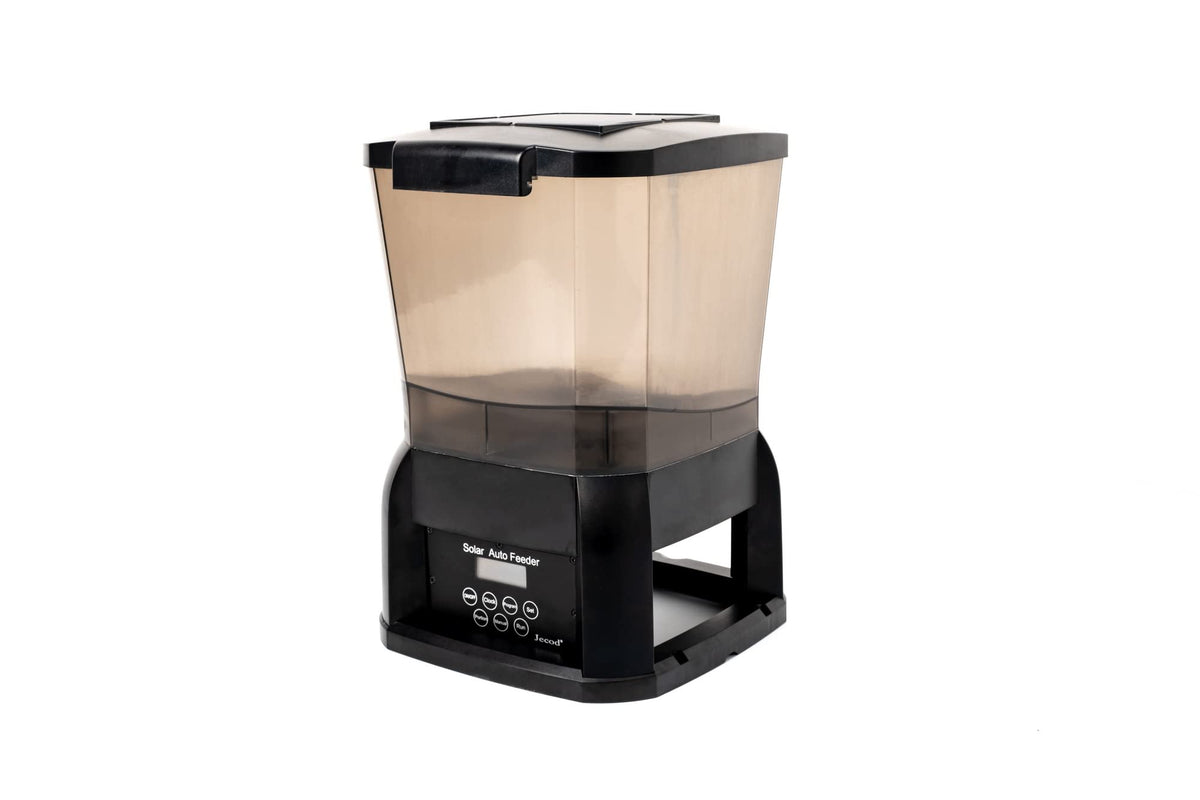 Jebao AFD-10 Solar Automatic Pond Fish Feeder Pellet Dispenser, 10-liter - view 4