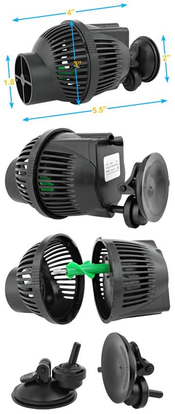 SunSun JVP-102 Aquarium Wave Maker, 1300 GPH - view 2