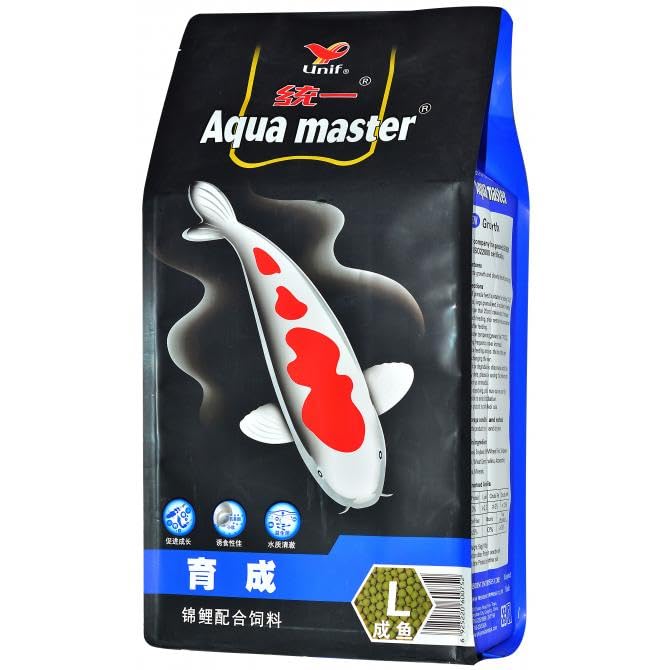 Aqua Master Koi Growth Fish Food Large Pellet, 11-Pound