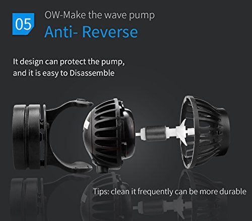 Jebao OW-25 Aquarium Wavemaker, 185-2,245 GPH - view 5